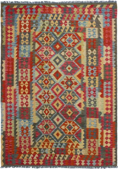 Kilim sivas 6'10" x 9'10" en laine