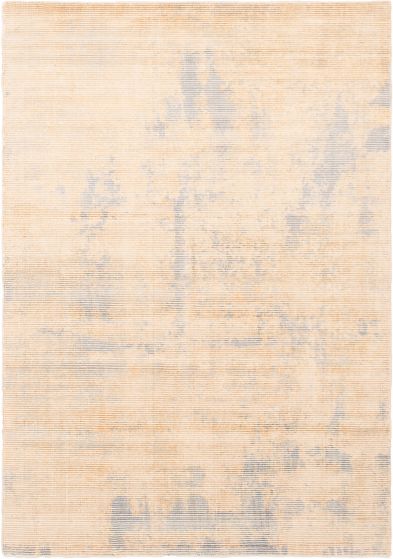 Indian Galleria 5'3" x 7'6" Hand-knotted Viscose Rug 
