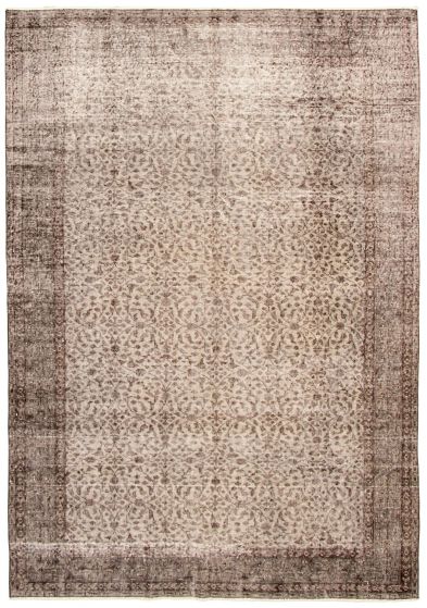Turkish Color Transition 6'5" x 9'5" Hand-knotted Wool Rug 