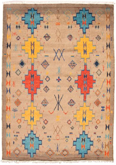 Pakistani Pak Finest Marrakesh 9'0" x 12'7" Hand-knotted Wool Rug 
