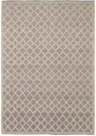 Indian Sienna 5'3" x 7'8" Braided Weave Wool Rug 