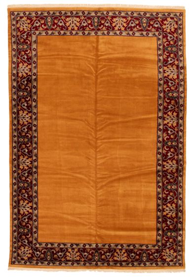 Pakistani Peshawar Ziegler 6'2" x 9'0" Hand-knotted Wool Rug 