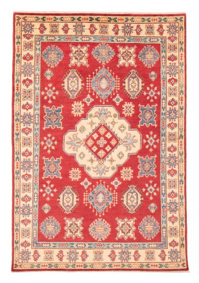 Afghan Finest Ghazni 5'5" x 8'3" Hand-knotted Wool Rug 