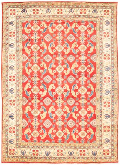 Afghan Finest Ghazni 6'7" x 9'5" Hand-knotted Wool Rug 