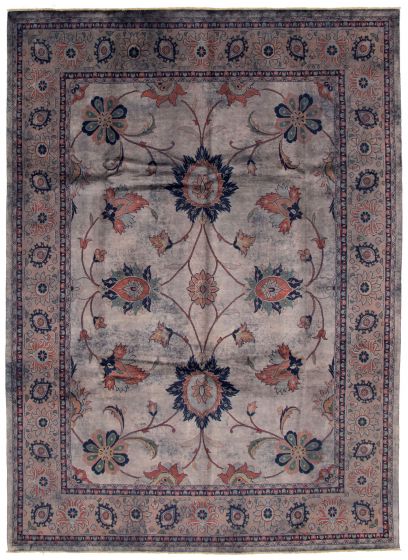 Pakistani Color Transition 8'3" x 11'9" Hand-knotted Wool Rug 