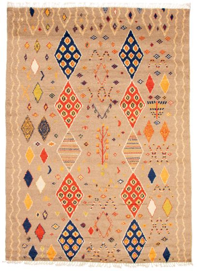 Pakistani Pak Finest Marrakesh 8'8" x 12'3" Hand-knotted Wool Rug 