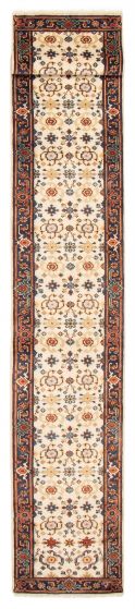 Indian Serapi Heritage 2'7" x 23'3" Hand-knotted Wool Runner Rug 