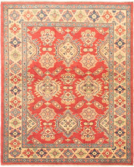 Afghan Finest Ghazni 4'11" x 6'1" Hand-knotted Wool Rug 