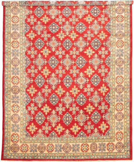 Afghan Finest Ghazni 9'11" x 14'0" Hand-knotted Wool Rug 