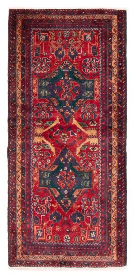 Afghan Royal Baluch 3'4" x 7'0" Hand-knotted Wool Rug 