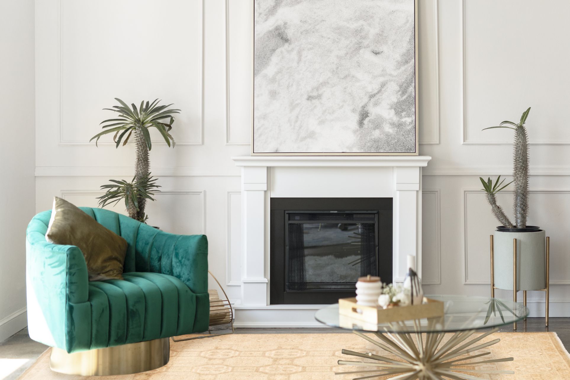 ECARPETGALLERY Mamluk rug in living room