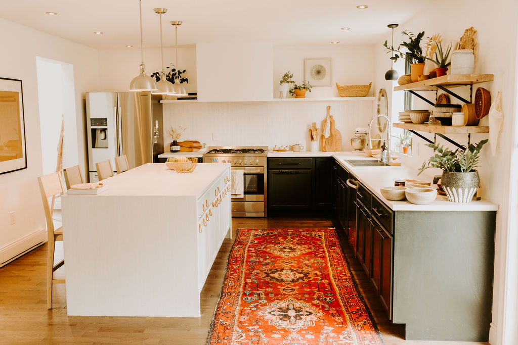 ECARPETGALLERY Persian runner rug in kitchen